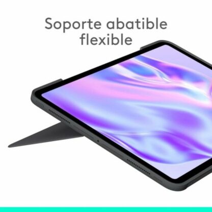 Κάλυμμα Tablet Logitech iPad Pro 2024 Μαύρο Ισπανικό Qwerty QWERTY