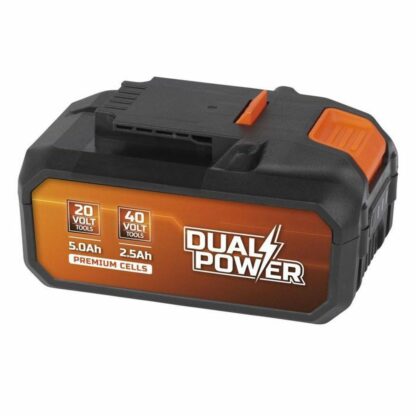 Επαναφορτιζόμενη μπαταρία λιθίου Powerplus Dual Power Powdp9037 20 V 2,5 Ah 5 Ah Litio Ion 40 V