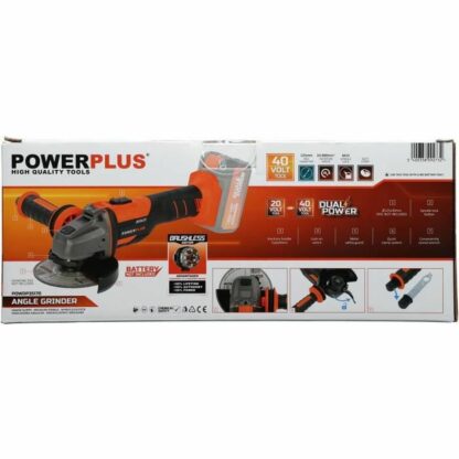 Γωνιακός μύλος Powerplus 40 V Ø 125 mm 20 V