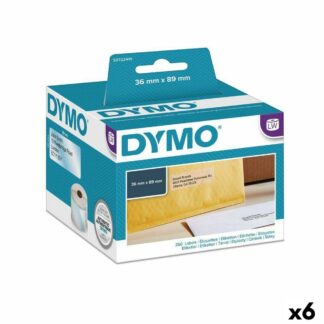 Ετικέτες για Εκτυπωτή Dymo 99012 LabelWriter™ 36 x 89 mm Λευκό Μαύρο