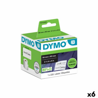 Ετικέτες για Εκτυπωτή Dymo 89 x 36 mm LabelWriter™ Διαφανές (x6)