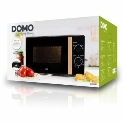 φούρνο μικροκυμάτων DOMO Μαύρο 700 W 20 L