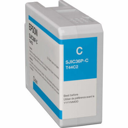 Epson SJIC36P(C) ink cartridge Cyan - Αυθεντική Μητρική Ταινία C13T44C240