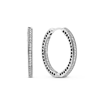 Γυναικεία Σκουλαρίκια Pandora HOOP SILVER Αυθεντικό ασήμι 925