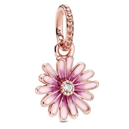 Γυναικείο φυλαχτό Pandora PINK DAISY FLOWER