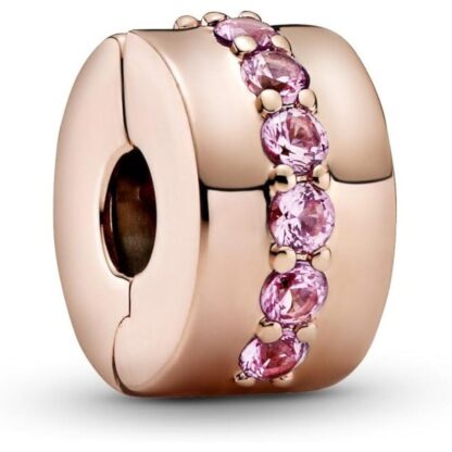 Γυναικείο φυλαχτό Pandora PINK SPARKLING ROW