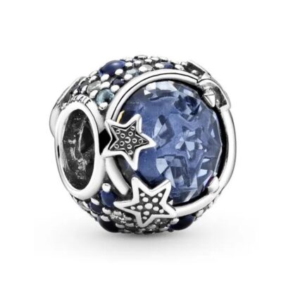 Γυναικείο φυλαχτό Pandora CELESTIAL BLUE SPARKLING STARS