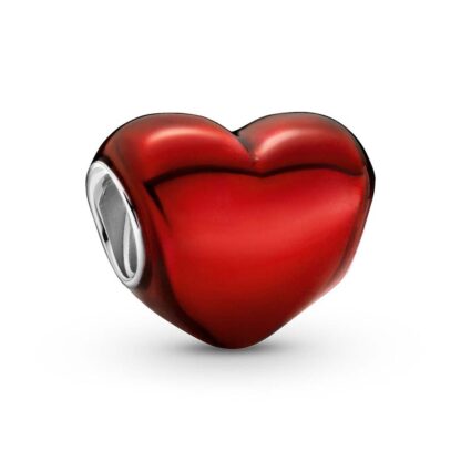 Γυναικείο φυλαχτό Pandora METALLIC RED HEART