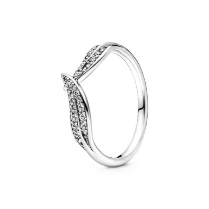 Γυναικεία Δαχτυλίδια Pandora LEAF PAVE - RING - SIZE 50