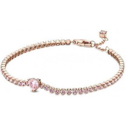 Γυναικεία Βραχιόλια Pandora SPARKLING HEART TENNIS - SIZE 18