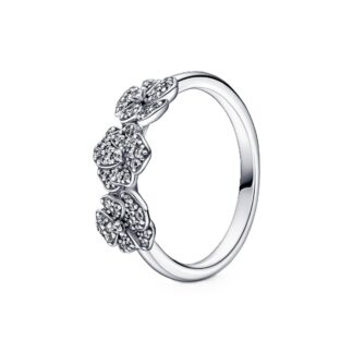 Γυναικεία Δαχτυλίδια Pandora SPARKLING LEAF PAVE - SIZE 56