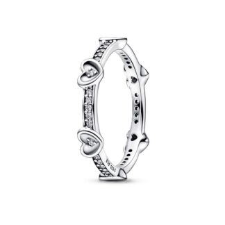 Γυναικεία Δαχτυλίδια Pandora RADIANT HEART PAVE SIGNET - RING - SIZE 52