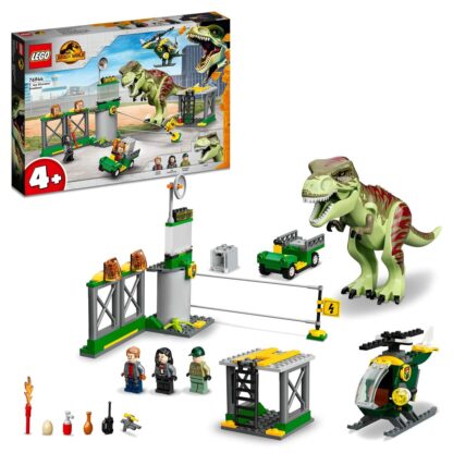 Playset Lego 76944 Jurassic World T-Rex Escape (140) (140 Τεμάχια)