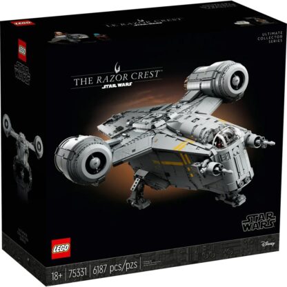 Παιχνίδι Kατασκευή Lego The Razor Crest Μαύρο