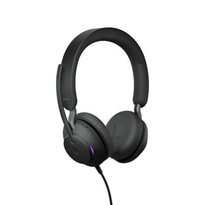 Ακουστικά με Μικρόφωνο Jabra Evolve2 40 SE Μαύρο