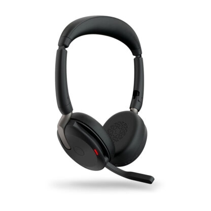 Ακουστικά με Μικρόφωνο Jabra Evolve2 65 Flex Μαύρο