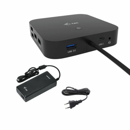 USB Hub i-Tec C31HDMIDPDOCKPD100 Μαύρο 100 W