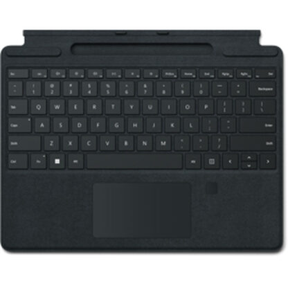 Πληκτρολόγιο Bluetooth με Bάση για Tablet Microsoft 8XG-00012 Ισπανικό Qwerty Ισπανικά Μαύρο QWERTY