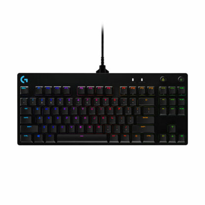 Πληκτρολόγιο Logitech CD68998 Μαύρο RGB LED