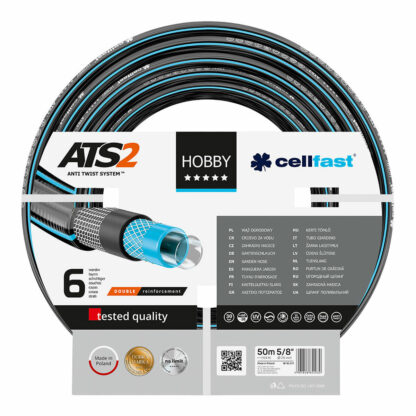 Μάνικα Cellfast Hobby Ats2 PVC 50 m Ø 15 mm 6 στρώματα