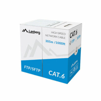 Καλώδιο Ethernet LAN Lanberg LCU6-11CU-0305-S Γκρι 305 m 305 m