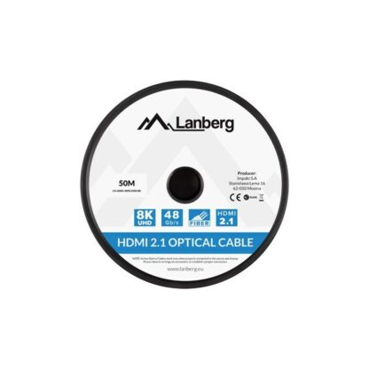 Καλώδιο HDMI Lanberg CA-HDMI-30FB-0500-BK 50 m