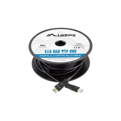 Καλώδιο HDMI Lanberg CA-HDMI-30FB-0800-BK