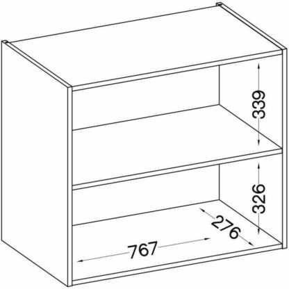 Ντουλάπι κουζίνας Γκρι 80 x 31,6 x 72 cm