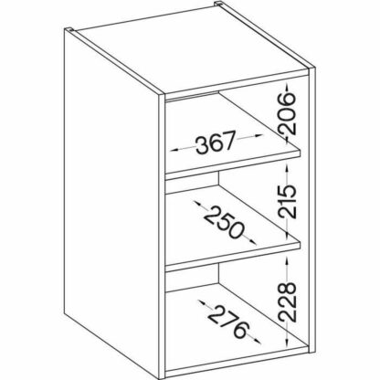 Ντουλάπι κουζίνας Γκρι 40 x 31,6 x 72 cm