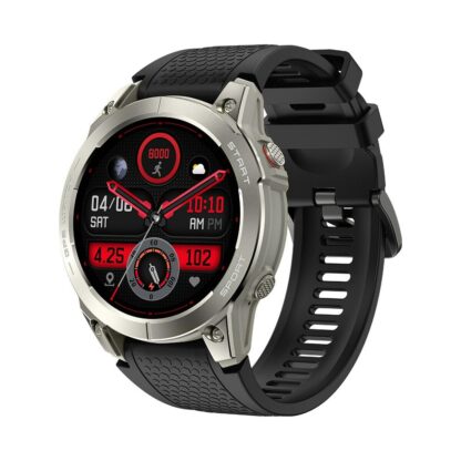 Smartwatch Manta SWA001SL Μαύρο Πορτοκαλί Ασημί 1,43"