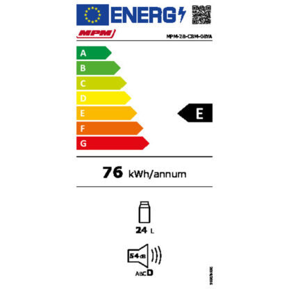 Ηλεκτρικό Φορητό Ψυγείο Θερμός Mpm MPM-28-CBM-08Y Γκρι Πολυουρεθάνιο 24 L 42,6 x 43,1 x 31,1 cm