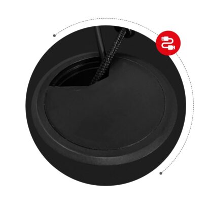 Γραφείο Huzaro HZ-Hero 1.8 Black Μαύρο Χάλυβας