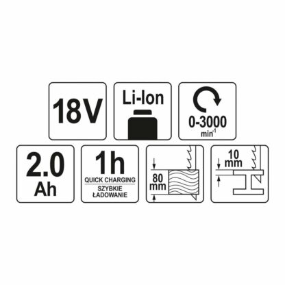 Παλινδρομικό πριόνι Yato YT-82814 3000 rpm