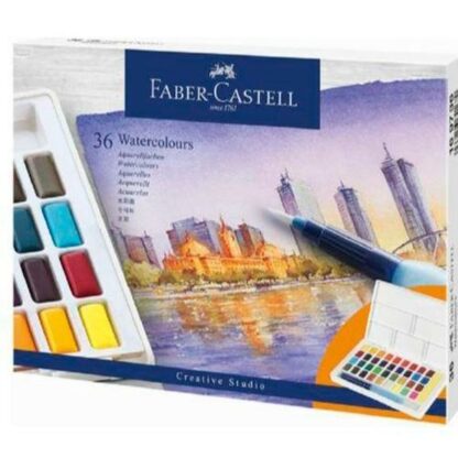 Σετ Ζωγραφικής Ακουαρέλα Faber-Castell Creative Studio (8 Μονάδες)