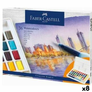 Χρωματιστά μολύβια Faber-Castell Πολύχρωμο (15 Μονάδες)