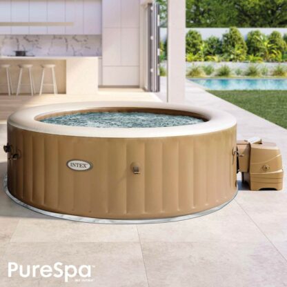 Φουσκωτό Spa Intex 236 x 71 x 236 cm Καφέ 1339 L