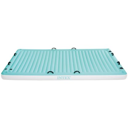 Inflatable Pool Float Intex Κουβέρτα Λευκό Τυρκουάζ 310 x 18 x 183 cm