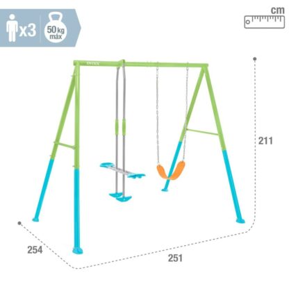 Κούνια Intex 44120 Τραμπάλα 251 x 211 x 254 cm