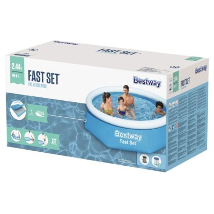 Φουσκωτή Πισίνα Bestway Μπλε 1880 L 244 x 61 cm