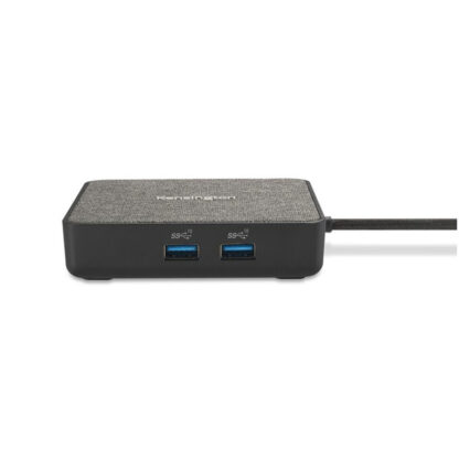 Kensington MD120U4 Dockingstation USB-C / USB4 / Thunderbolt 3 / 4 2 x HDMI GigE 2.5 - USB Hub Replicador de puertos portátil Μαύρο