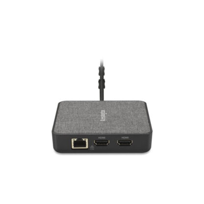 Kensington MD120U4 Dockingstation USB-C / USB4 / Thunderbolt 3 / 4 2 x HDMI GigE 2.5 - USB Hub Replicador de puertos portátil Μαύρο