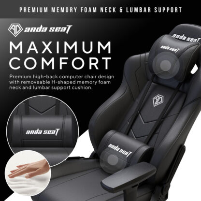 Καρέκλα Παιχνιδιού AndaSeat Dark Demon Premium Μαύρο