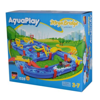 Πίστα αγώνων AquaPlay Mega Bridge + 3 Ετών υδρόβια