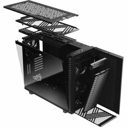 Κουτί Μέσος Πύργος ATX Fractal Design Define 7 Μαύρο