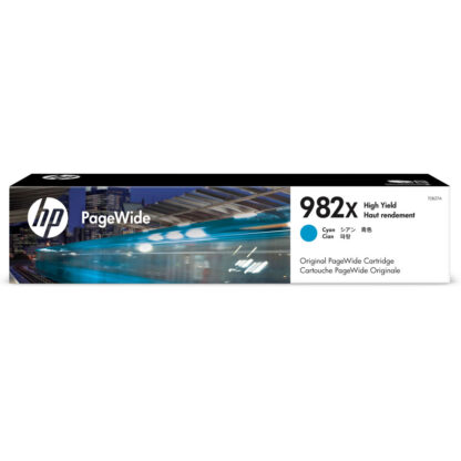 HP 982X High Yield Cyan Original PageWide Cartridge - Αυθεντικό Φυσίγγιο μελάνης T0B27A Κυανό