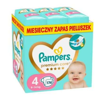 Πανάκια μιας χρήσης Pampers 4-5 (174 Μονάδες)