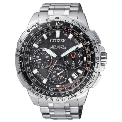 Ανδρικά Ρολόγια Citizen CC9020-54E (Ø 47 mm) Μαύρο Ασημί