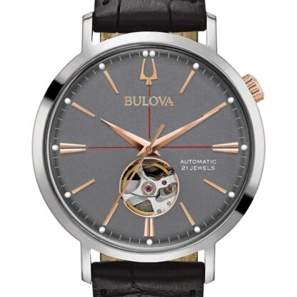 Ανδρικά Ρολόγια Bulova 98A187 Μαύρο Γκρι