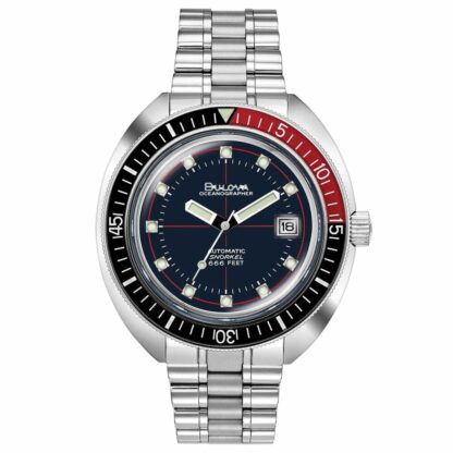 Ανδρικά Ρολόγια Bulova 98B320 Ασημί