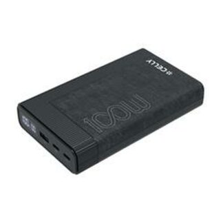 Powerbank Celly PBPD65W20EVOBK Μαύρο 20000 mAh